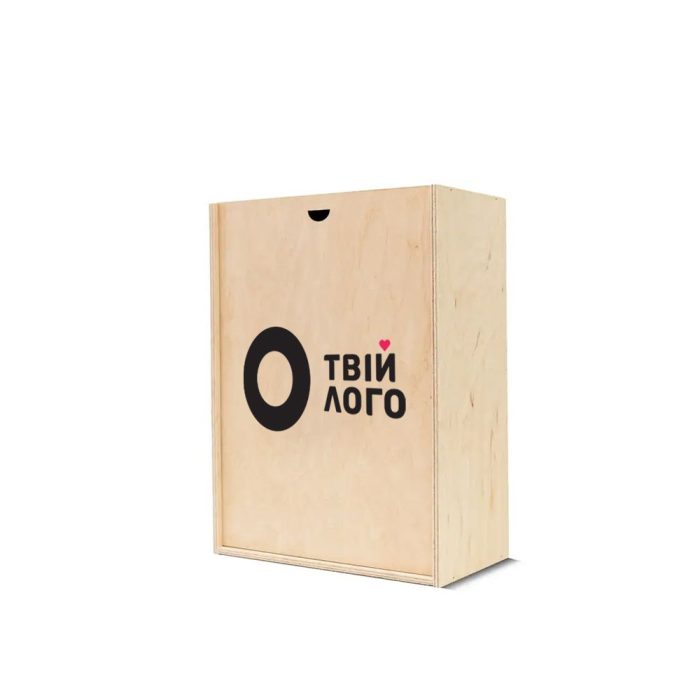 Коробка дерев’яна 26х21х10 см - фото подарункові набори