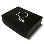Коробка картонна 30х24х9 см чорна - фото подарункові набори