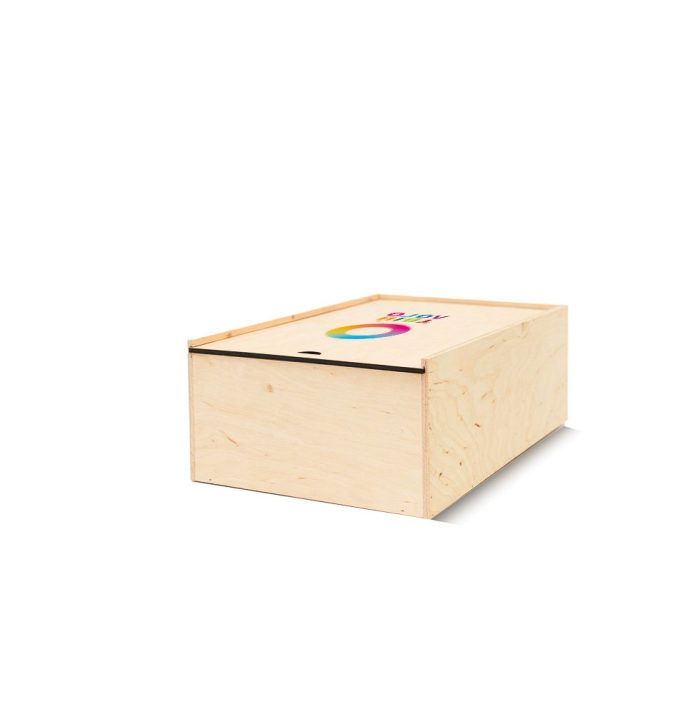 Коробка дерев’яна 33х20х10 см - фото подарункові набори