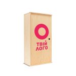 Коробка дерев’яна 40х20х10 см - фото подарункові набори