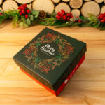 Коробка новорічна 17х17х12 - фото подарункові набори