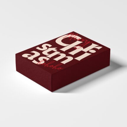 Коробка новорічна Ho-Ho-Ho 34-26-10 - фото подарункові набори